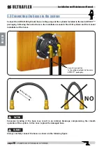 Preview for 20 page of Ultraflex UP 18 Installation And Maintenance Manual