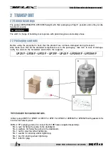 Preview for 13 page of Ultraflex UP25 F Installation And Maintenance Manual