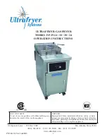 ULTRAFRYER Systems F-P25-14 Operation Instructions Manual preview