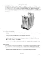 Preview for 9 page of ULTRAFRYER F-P30 14 Operation Instructions Manual