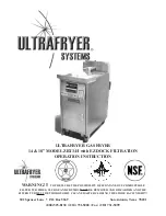 ULTRAFRYER ZRT3-H Operation Instruction Manual preview