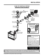 Preview for 15 page of UltraGlow G33R Owners & Installation Manual