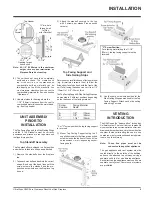 Preview for 9 page of UltraGlow G36D Owners & Installation Manual