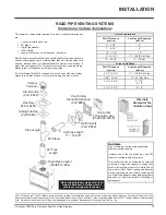 Preview for 13 page of UltraGlow G36D Owners & Installation Manual