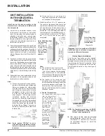 Preview for 20 page of UltraGlow G36D Owners & Installation Manual