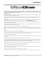 Preview for 43 page of UltraGlow G36D Owners & Installation Manual