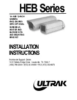 Preview for 1 page of Ultrak HEB10 Installation Instructions Manual