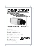 Ultrak KC450xMP Instruction Manual preview