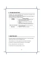 Preview for 21 page of Ultrak KC450xMP Instruction Manual