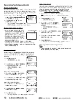 Preview for 16 page of Ultrak KR4096HN Operation Instructions Manual