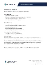 Preview for 5 page of UltraLift Ultralift Phoenix Wiring Diagram