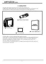 Предварительный просмотр 3 страницы UltraLite Colors Diffusion 200 RGBW User Manual