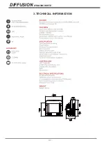 Preview for 4 page of UltraLite DIFFUSION 200 DYNAMIC WHITE User Manual