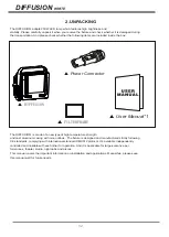 Предварительный просмотр 3 страницы UltraLite ULF200CW User Manual