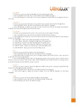 Preview for 5 page of UltraLux SPX22080 User Manual