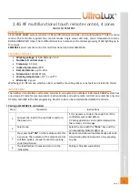 Preview for 1 page of UltraLux SSMFR4Z Manual