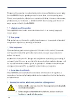 Предварительный просмотр 10 страницы ultraMEDIC SAN-0090 Operating Manual