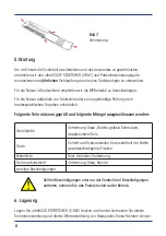 Preview for 10 page of ultraMEDIC SAN-0125 Operating Manual