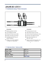 Preview for 3 page of ultraMEDIC SAN-0284 Operating Manual