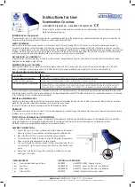 Предварительный просмотр 2 страницы ultraMEDIC ultraCHECK 200 Instructions For Use