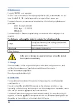 Preview for 22 page of ultraMEDIC ultraFLEX PRO Operating Manual