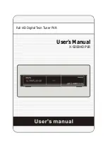 Предварительный просмотр 1 страницы UltraPlus X-9200HD PVR User Manual