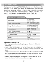 Preview for 6 page of UltraPower UP400AC Duo Instruction Manual