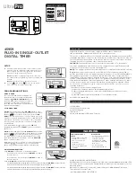 UltraPro 45959 Quick Start Manual предпросмотр