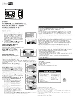 Preview for 2 page of UltraPro 45959 Quick Start Manual