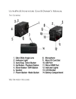 ULTRAPROX ADVENTURE CAM 8 Owner'S Manual preview