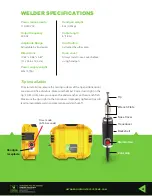 Preview for 4 page of Ultrasonic Poultry Systems P100R Operation & Maintenance Manual