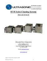 Предварительный просмотр 1 страницы Ultrasonic BT 1206 Manual