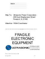 Preview for 31 page of Ultrasonic BT 1206 Manual