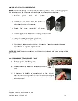 Preview for 30 page of Ultrasonic BT 1206H System Manual