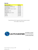 Предварительный просмотр 31 страницы Ultrasonic BT 130SE Manual