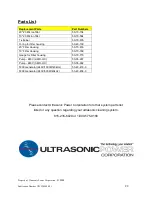 Предварительный просмотр 28 страницы Ultrasonic BT2424/Alto Manual