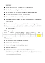 Preview for 3 page of Ultrasonic Digital Pro Ultra 2100 Instruction Manual