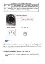 Предварительный просмотр 4 страницы Ultrasonic JYD-2700S User Manual