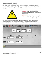 Preview for 21 page of Ultrasonic PPC30 User Manual