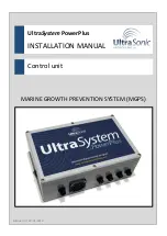 Предварительный просмотр 1 страницы Ultrasonic UltraSystem PowerPlus Installation Manual