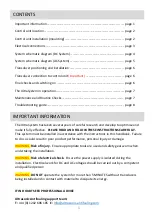 Предварительный просмотр 2 страницы Ultrasonic UltraSystem PowerPlus Installation Manual