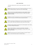 Preview for 5 page of Ultrasonic UP3218 Operator And  Maintenance Manual