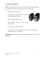 Preview for 19 page of Ultrasonic UP3218 Operator And  Maintenance Manual