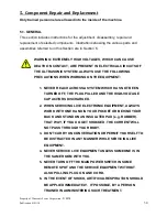 Preview for 34 page of Ultrasonic UP3218 Operator And  Maintenance Manual