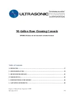 Preview for 76 page of Ultrasonic UP3218 Operator And  Maintenance Manual