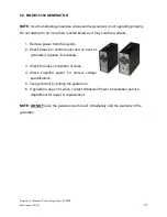 Preview for 87 page of Ultrasonic UP3218 Operator And  Maintenance Manual