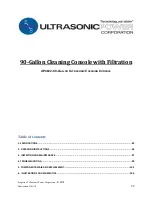 Preview for 92 page of Ultrasonic UP3218 Operator And  Maintenance Manual