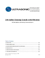 Preview for 228 page of Ultrasonic UP3218 Operator And  Maintenance Manual