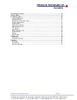 Preview for 4 page of Ultrasound Technologies Fetatrack 310 Service Manual