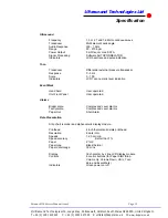 Preview for 19 page of Ultrasound Technologies Fetatrack 310 Service Manual